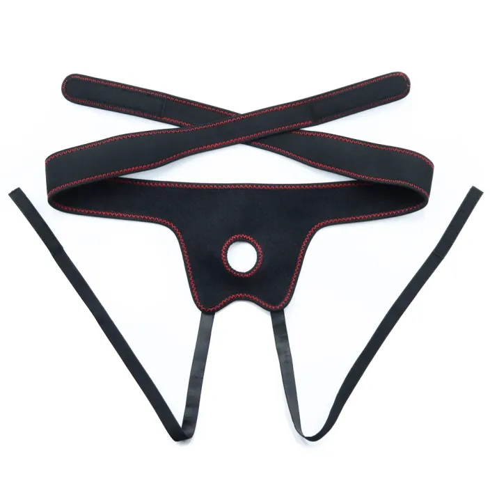 רתמה שחורה מתכווננת ונוחה | BLACK HARNESS