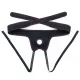 רתמה שחורה מתכווננת ונוחה | BLACK HARNESS