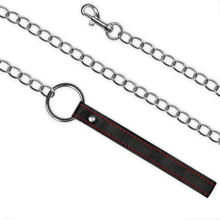 קולר הולכה עם שרשרת | Bondage Collar