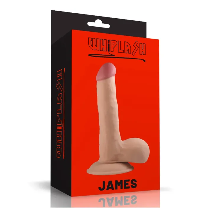 דילדו סייבר רך עם בסיס יניקה | JAMES