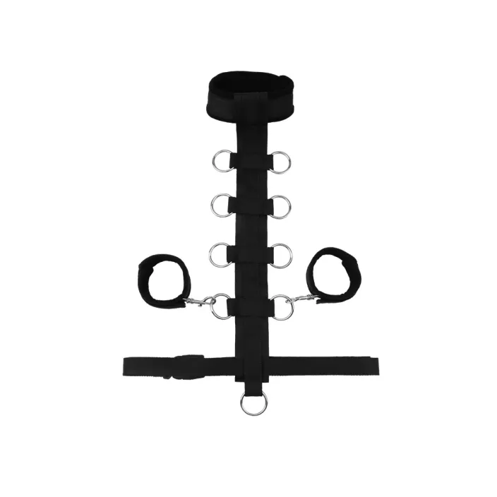 רצועת ריסון עם קולר | Bondage Restraint Set