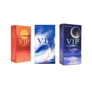 מארז קונדומים מגוון 36 יחידות | VIP Variety Pack למבוגרים