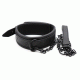 קולר נאופרן כולל שרשרת שחורה | Neoprene Collar