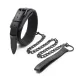 קולר נאופרן כולל שרשרת שחורה | Neoprene Collar