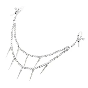 מצבטי פטמות עם שרשרת מעוטרת | Decorative Nipple Clamps