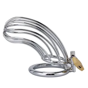חגורת צניעות לגבר במבנה פתוח | Metal Cage