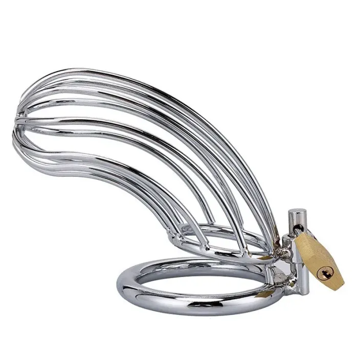 חגורת צניעות לגבר במבנה פתוח | Metal Cage