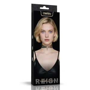 קולר צוואר BDSM מתכוונן | TwinBand Collar למבוגרים