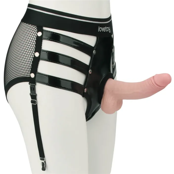 סט רתמת סטרפ און כולל הלבשה | Iconic Harness Strap on Set M/L