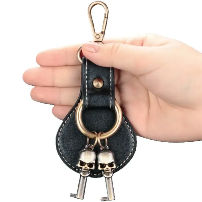 אזיקי ידיים ממתכת כולל מפתחות גולגולת | Unisex Handcuffs