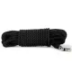 חבל קשירה BDSM שחור 10 מטר | Ebony Silky Bondage Rope למבוגרים