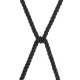 חבל קשירה BDSM שחור 10 מטר | Ebony Silky Bondage Rope למבוגרים