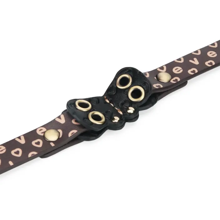 קולר צוואר BDSM כולל פרפר | Butterfly Collar