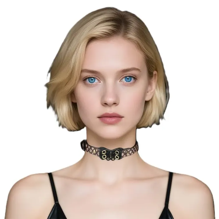 קולר צוואר BDSM כולל פרפר | Butterfly Collar