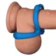 טבעת נמתחת מתכווננת כחולה מסיליקון | Pro Stretcher Blue למבוגרים
