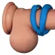 טבעת נמתחת מתכווננת כחולה מסיליקון | Pro Stretcher Blue למבוגרים
