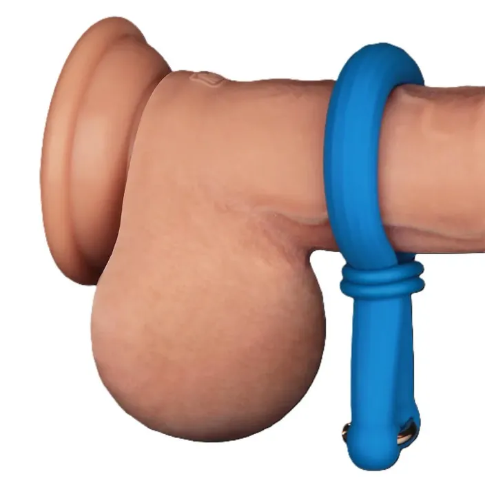 טבעת נמתחת מתכווננת כחולה מסיליקון | Pro Stretcher Blue למבוגרים