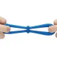 טבעת נמתחת מתכווננת כחולה מסיליקון | Pro Stretcher Blue למבוגרים