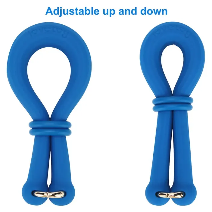 טבעת נמתחת מתכווננת כחולה מסיליקון | Pro Stretcher Blue למבוגרים