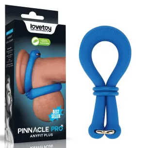 טבעת נמתחת מתכווננת כחולה מסיליקון | Pro Stretcher Blue למבוגרים