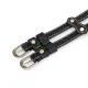 קולר צוואר BDSM כולל רצועה כפולה | Double-strap Collar