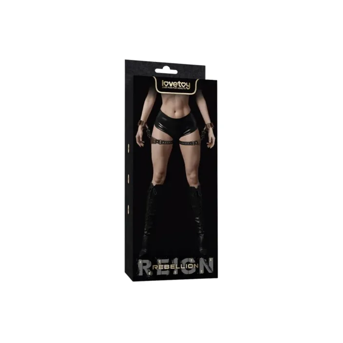 סט אזיקי ירכיים ופרקי ידיים מתכוונן | Thigh Cuffs Set למבוגרים