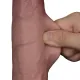 דילדו ריאליסטי מסיליקון רך עם בסיס רחב | Nuno