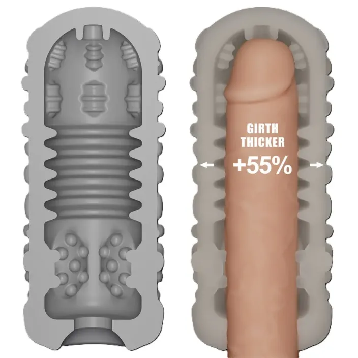 שרוול רוטט דו שימושי לגבר | Knights Ring Drip למבוגרים