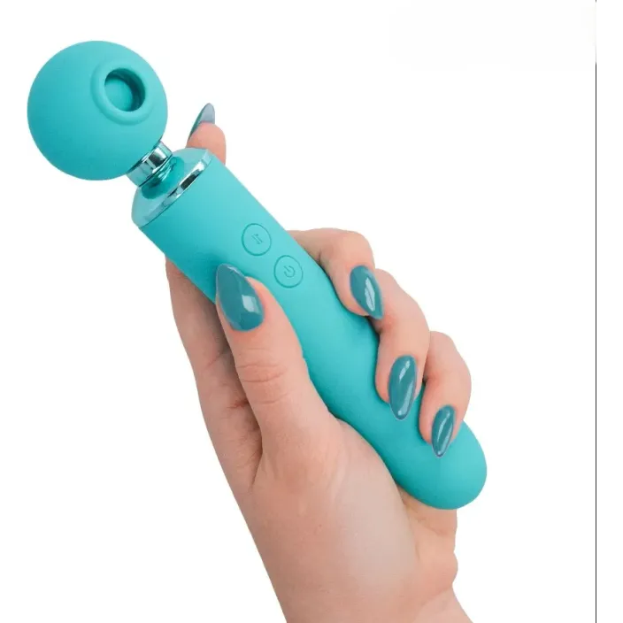ויברטור יונק ודוחף בתלת פעולה | Triple Lover Wand למבוגרים