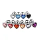 פלאג אנאלי לב ממתכת גודל M | Heart Jewel M למבוגרים
