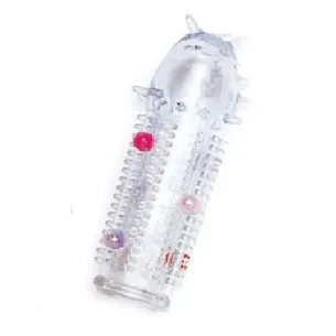 הלבשה מחוספסת עם זיזים לאצבע או ויברטור | Spiky Sleeve