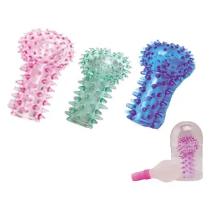 הלבשה מחוספסת קצרה לראש האיבר | Mini Spiky Head Sleeve