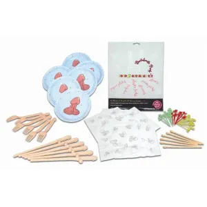 סט שולחן שובב לבנות | Girls Party Kit לשימוש יומיומי