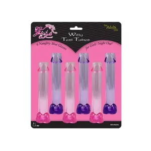 כוסות שוט שובבות למסיבה | Penis Shot Glasses לשימוש יומיומי