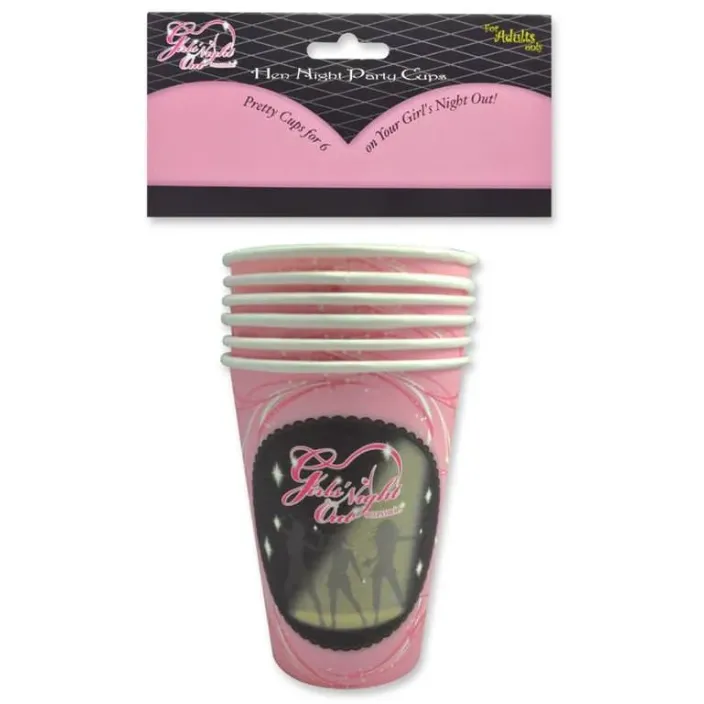 כוסות ורודות לערב בנות | Party Cups לשימוש יומיומי