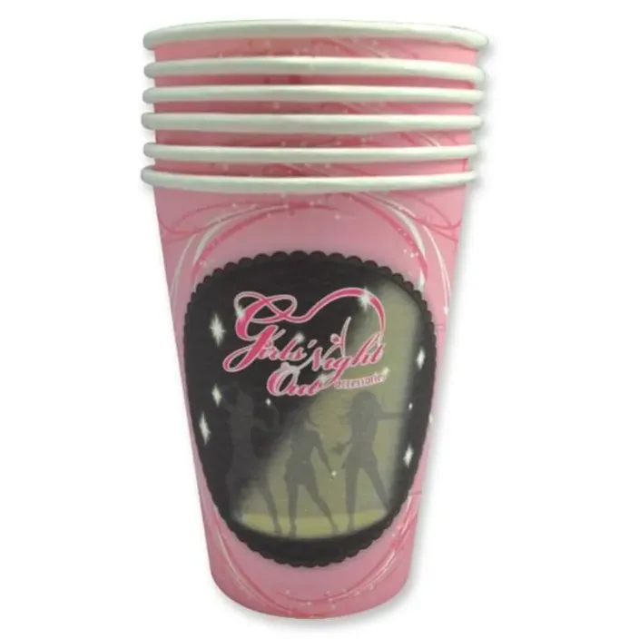 כוסות ורודות לערב בנות | Party Cups לשימוש יומיומי