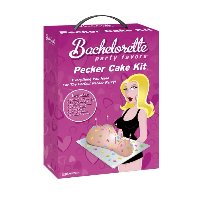 ערכת עוגה שובבה לרווקות, Penis Cake Kit