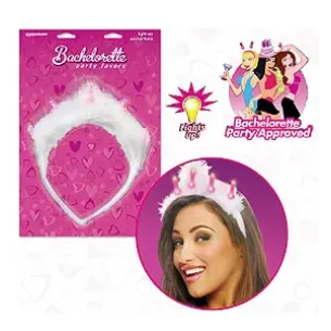 קשת בולבול מוארת למסיבה, Light-Up Pecker Tiara