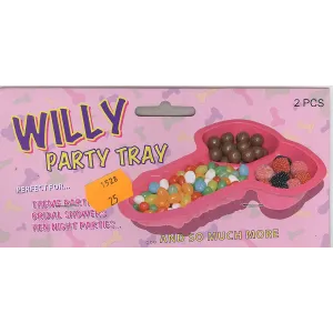 מגש כיבוד בולבול למסיבה | Willy Party Tray לשימוש בבית