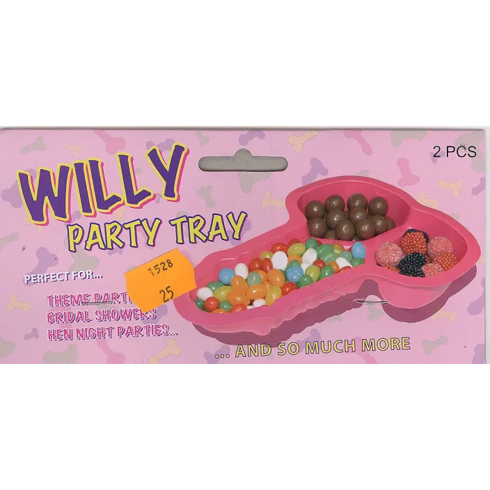 מגש כיבוד בולבול למסיבה | Willy Party Tray לשימוש בבית