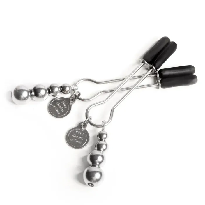 מצבטי פטמות מתכווננים משוקללים | Adjustable Nipple Clamps למבוגרים