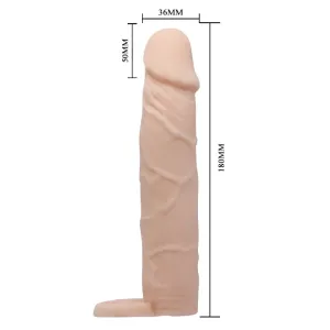 מאריך איבר ריאליסטי לגבר | Extension Sleeve