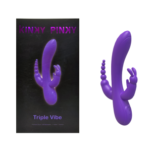 ויברטור לחווית עונג ב-3 הנקודות במקביל | Triple vibe  