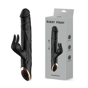 ויברטור כפול Crazy Bunny – חדירה, רטט ועונג מושלם
