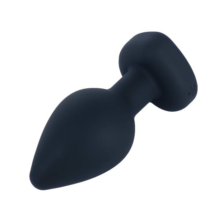 Black Heart ויברטור אנאלי נטען עם שלט