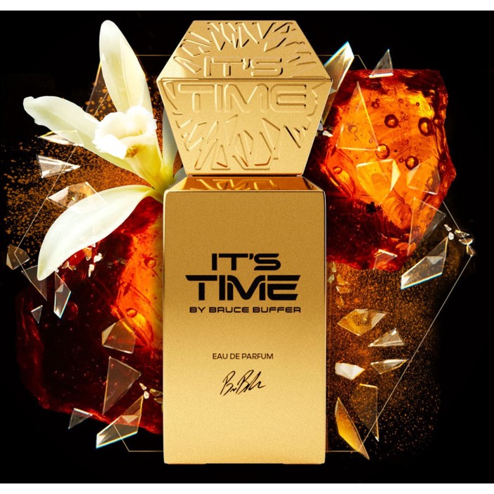IT'S TIME – בושם EDP לגבר עם ניחוח סקסי, עמיד ומפתיע | Bruce Buffer