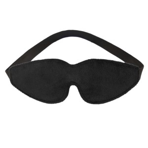 מסכת שליטה דמוי עור | Faux Leather Blindfold