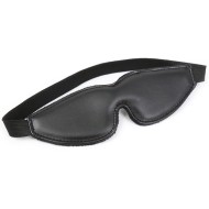 מסכת שליטה דמוי עור | Faux Leather Blindfold