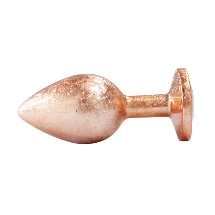 Golden Plug S – פלאג אנאלי עם אבן | למתחילים Golden Plug S – פלאג אנאלי עם אבן | למתחילים