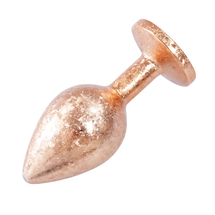 Golden Plug M – פלאג אנאלי מתכתי בינוני בצבע זהב